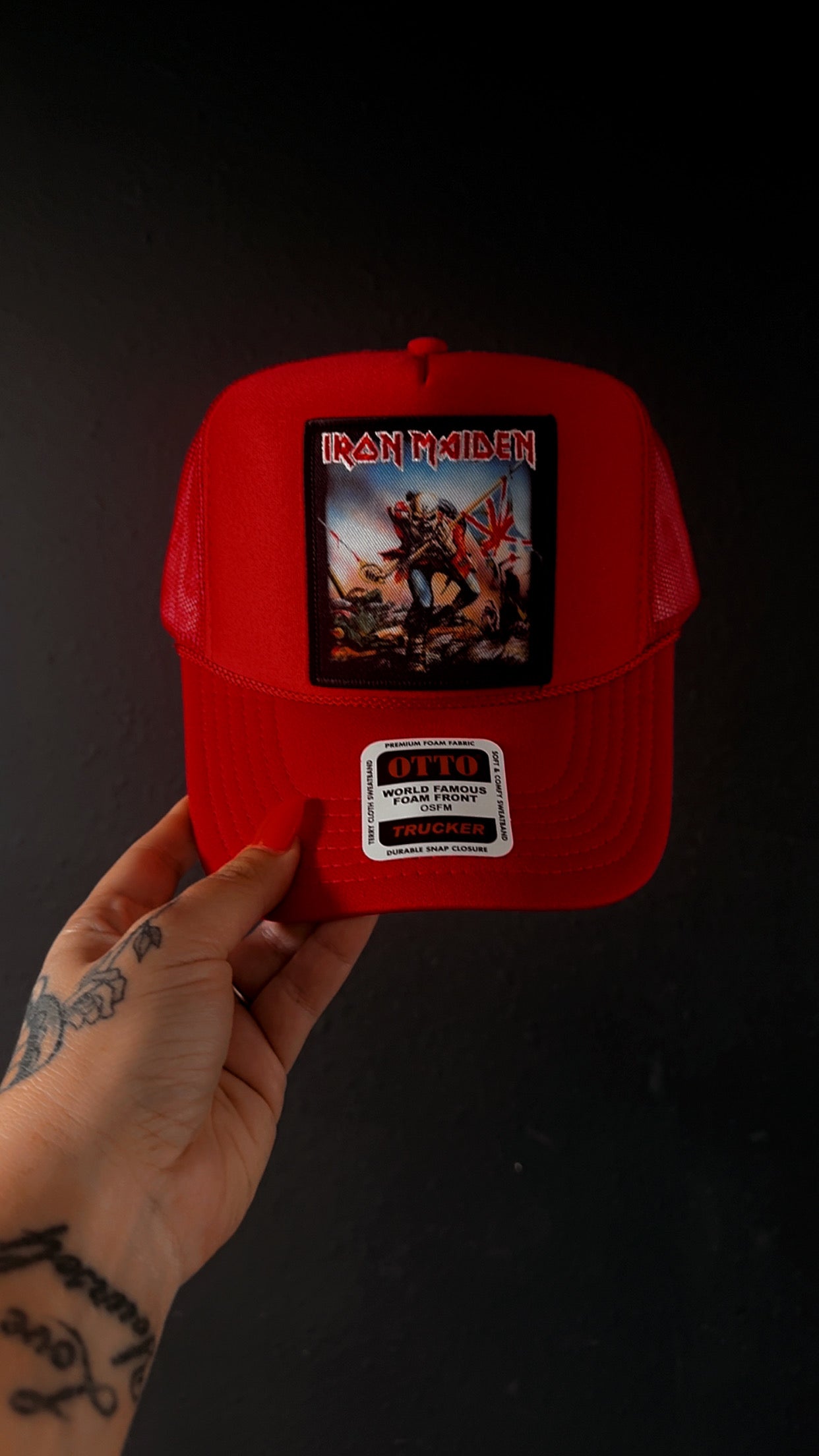 Iron Maiden trucker