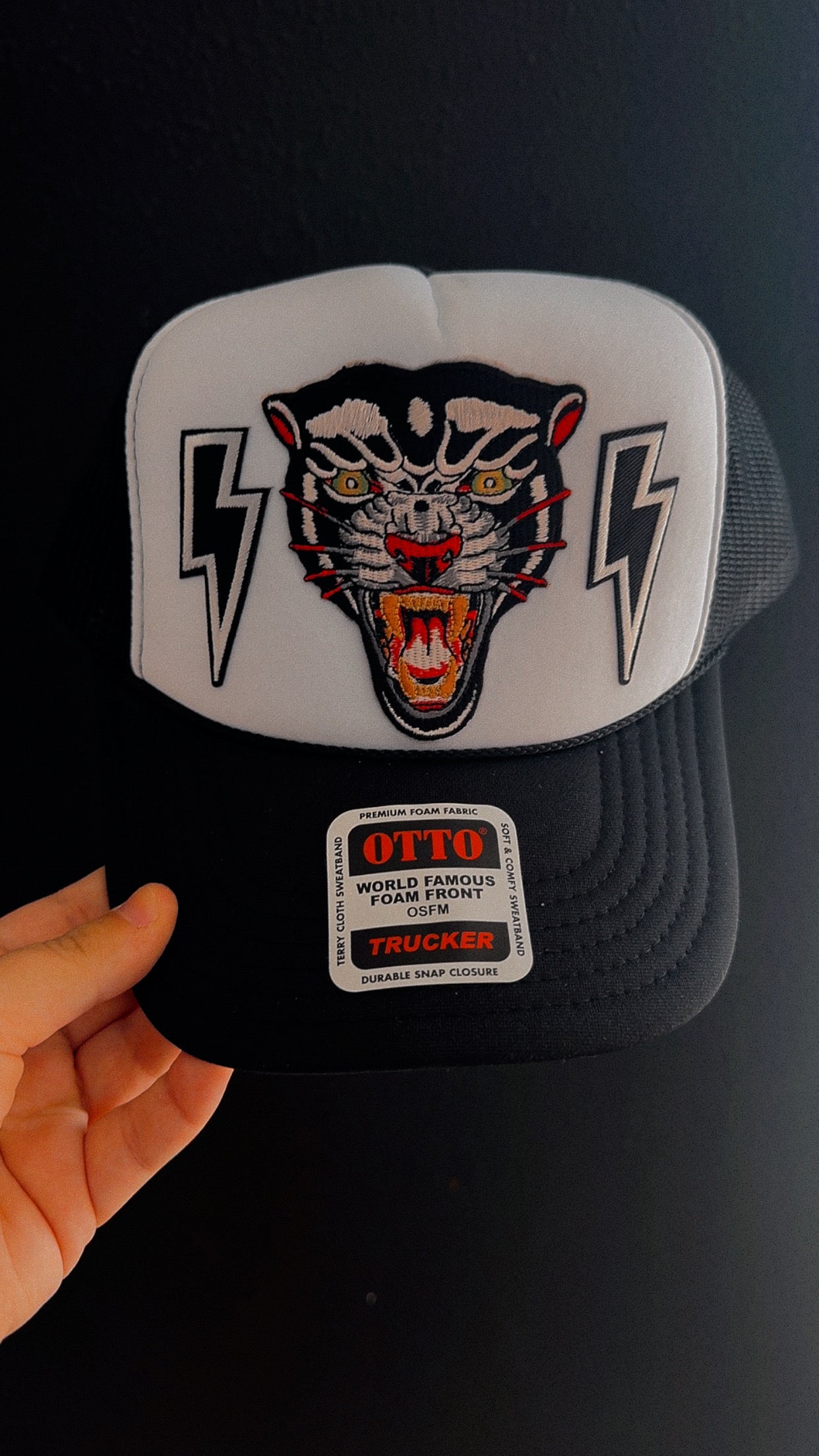 Panther trucker hat