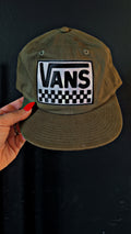 Check shoes relaxed hat